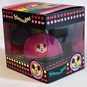 Disney MousekeEars Mini Mickey Ear Hat Collectibe Headpiece Hair Clip Magenta